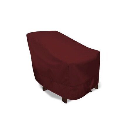 Eevelle MERIDIAN Series, Patio Arm Chair  - Burgundy, 38L x 35W x 36H MDCHRARM_38W_36D_35H-BRG